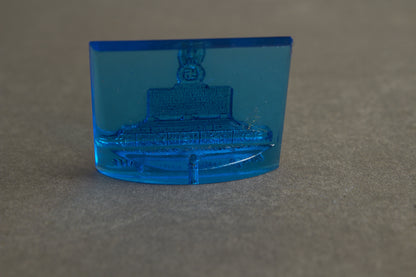 WW2 Tysk WHW Glas "tinnie". En af de bedre. Original.