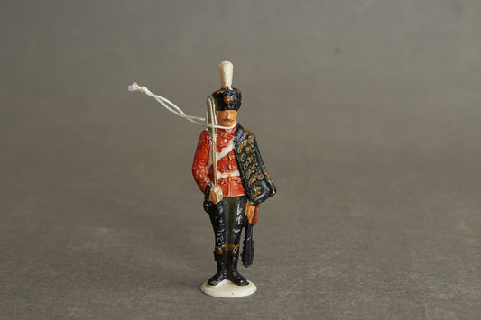 WW2 Tysk WHW Husar figur. En af de bedre. Original.