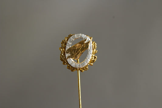 WW2 Tysk Luftwaffe Fallschirmjäger Veteran Forening Pin. Original.