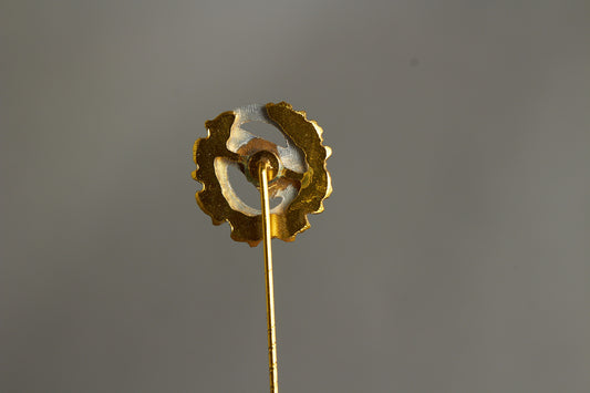 WW2 Tysk Luftwaffe Fallschirmjäger Veteran Forening Pin. Original.