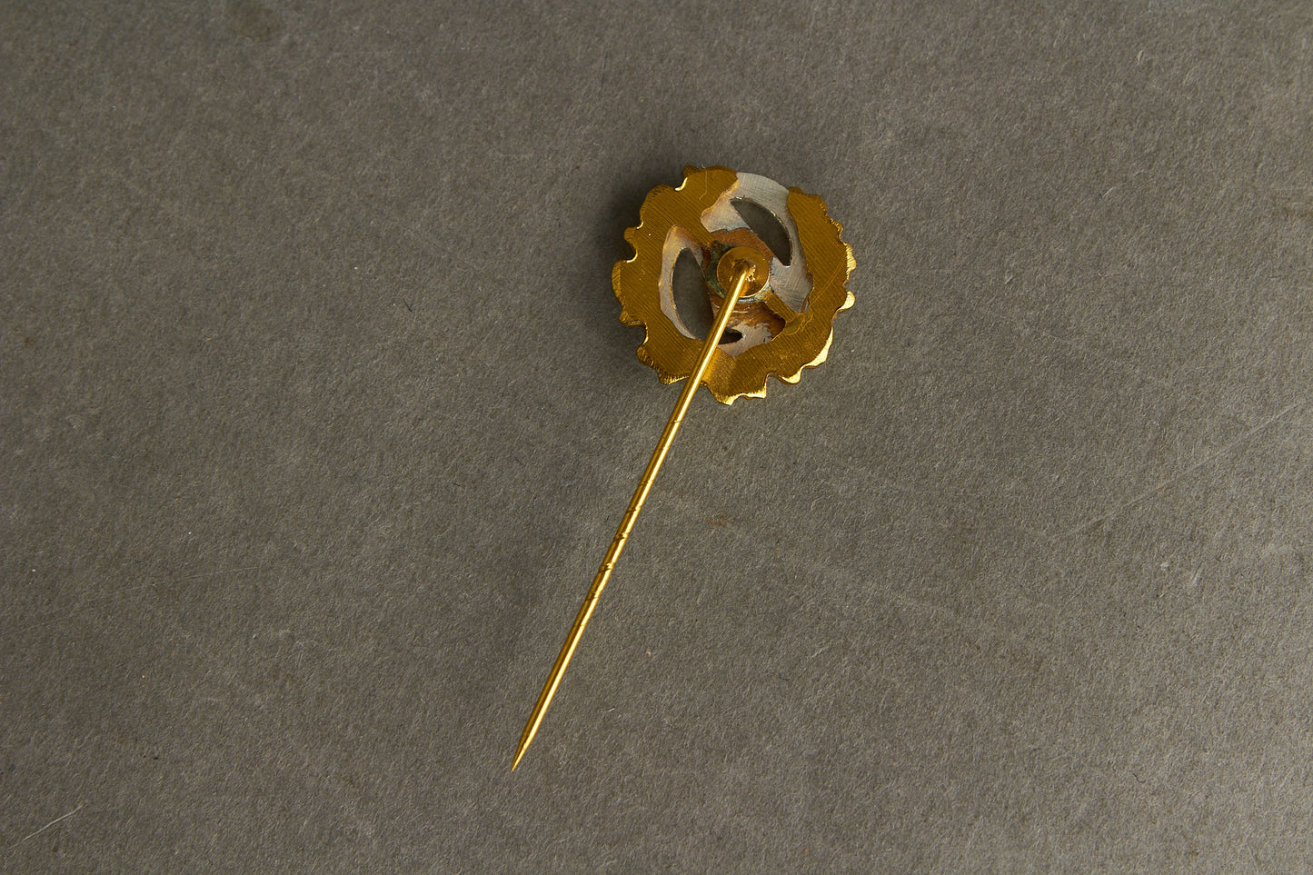 WW2 Tysk Luftwaffe Fallschirmjäger Veteran Forening Pin. Original.