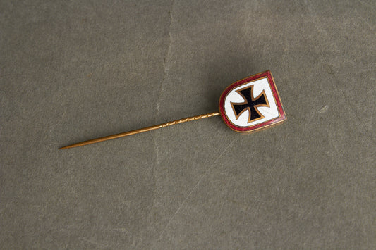 WW2 Tysk Soldater Veteranforenings nål (DRK, NS-RKB, Kyffhäuser mv.). Original.