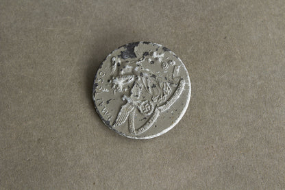 WW2 Tysk Tinnie / Dagsbadge. Original.