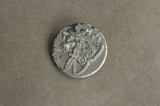 WW2 Tysk Tinnie / Dagsbadge. Original.