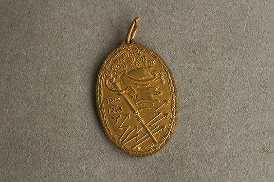 WW1 Tysk Medalje. Original.