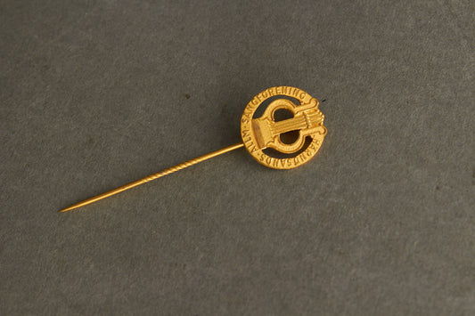Ældre svensk "HARNOSANDS ALLM. SÅNGFÖRENING" Pin. Original.