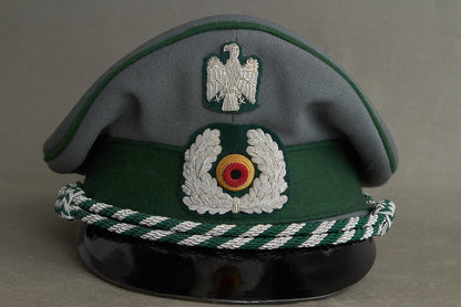 Vesttysk Bundesheer Grænse kasket. Original.