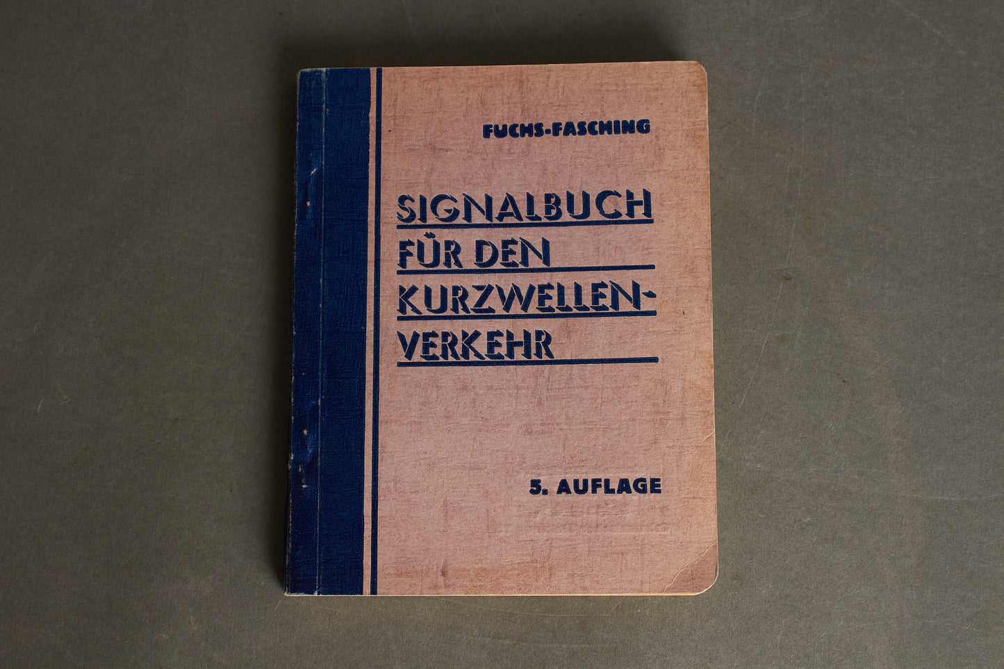 WW2 Tysk Kriegsmarine "Signalbuch". Original.