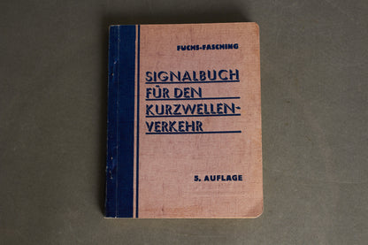 WW2 Tysk Kriegsmarine "Signalbuch". Original.