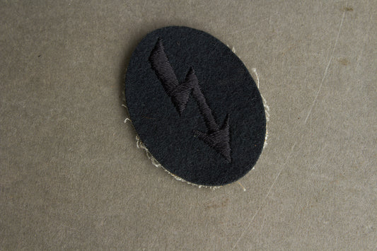 WW2 Tysk Wehrmacht Specialist Ærmemærke (Funker/Signal). Original.