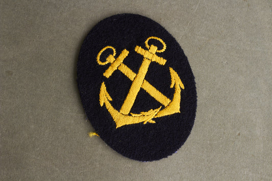 WW2 Tysk Kriegsmarine Specialist Ærmemærke. Med fremstiller og 1941. Original.