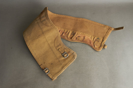 WW2 Engelske Gamacher fra 1944. Genbrugt i Danmark. Original.