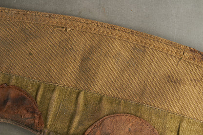WW2 Engelske Gamacher fra 1944. Genbrugt i Danmark. Original.