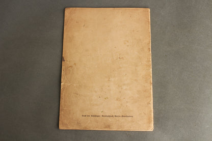 WW2 Tysk Wehrmacht Hæfte/Blad "Soldatenbriefe". Godt stemplet. Original.