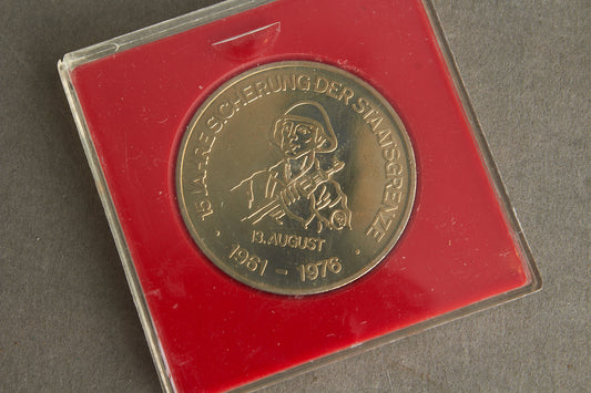 Østtysk DDR "Grenztruppe" Jubilæumsmønt. Original.