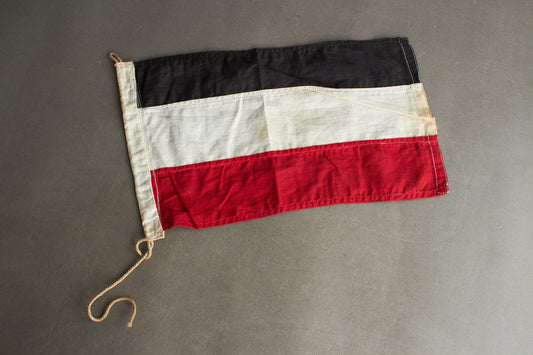 WW1/WW2 Tysk National Flag som Vimpel. Original.