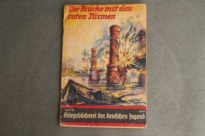 WW2 Tysk HJ Hæfte. Original.