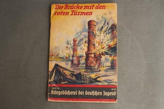 WW2 Tysk HJ Hæfte. Original.
