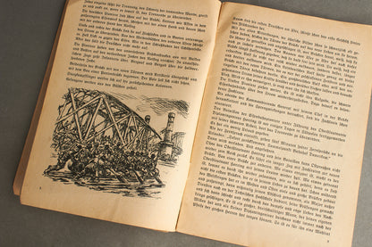 WW2 Tysk HJ Hæfte. Original.