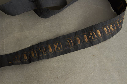 WW2 Tysk Kriegsmarine/Reichsmarine "Torpedoboot-Kondor" Matros Huebånd. Original.