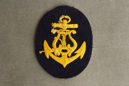 WW2 Tysk Kriegsmarine Specialist Ærmemærke. Original.