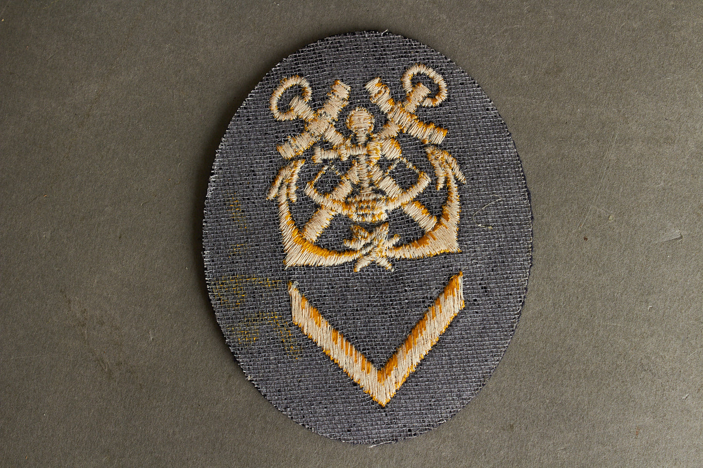 WW2 Tysk Kriegsmarine Specialist Ærmemærke. Original.