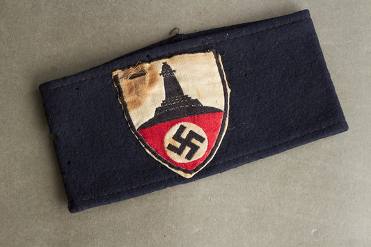 WW2 Tysk NS-RKB/Kyffhäuserbund Armbind. Original.