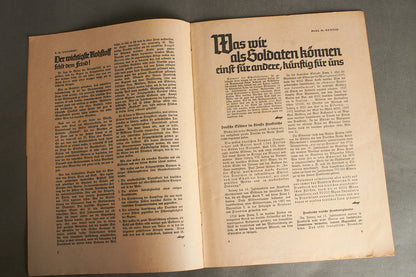 WW2 Tysk NSDAP Blad. Original.