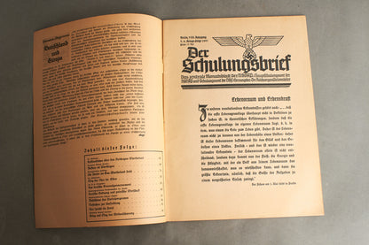 WW2 Tysk NSDAP Blad. Original.
