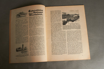 WW2 Tysk NSDAP Blad. Original.