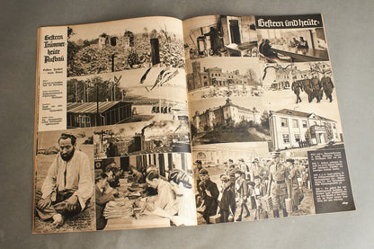 WW2 Tysk NSDAP Blad. Original.