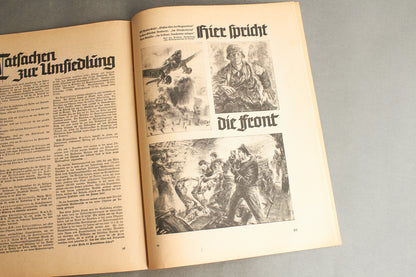 WW2 Tysk NSDAP Blad. Original.