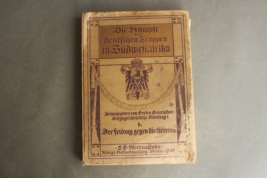Før-WW1 Tysk Heer Bog. Original.