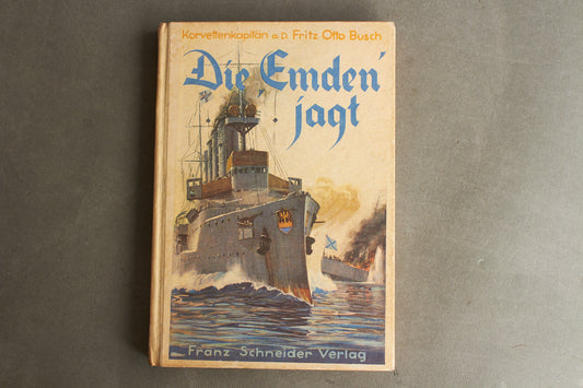 WW2 Tysk Kriegsmarine Bog fra 1935. Original.