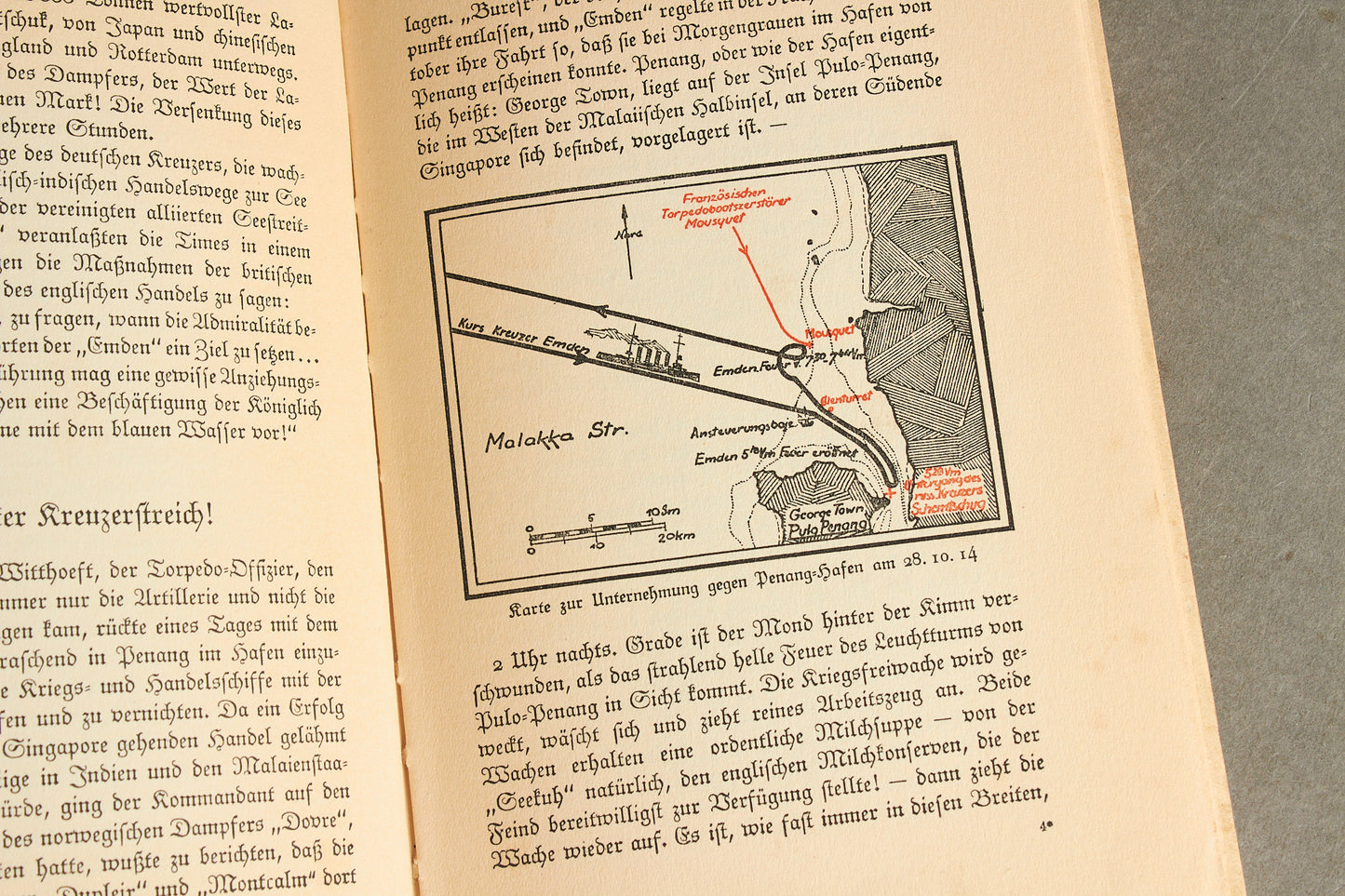 WW2 Tysk Kriegsmarine Bog fra 1935. Original.