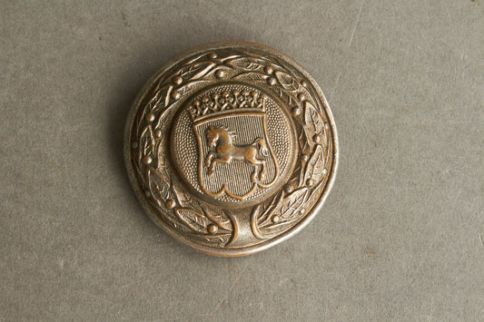 WW2 Tysk "Feuerwehr" Bæltespænde fra Niedersachsen. Original.