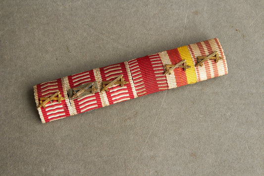 WW1 Tysk Spange. Stor, 6 bånd. Original.