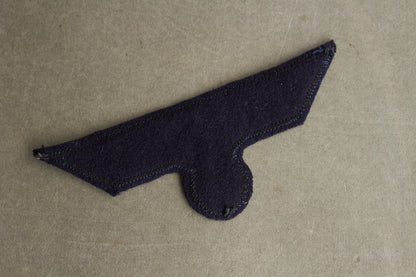 WW2 Tysk Kriegsmarine Brystørn. Har været påsyet uniform. Original.