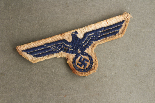 WW2 Tysk Kriegsmarine Matros Brystørn. Har været påsyet uniform. Original.