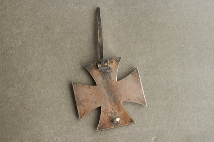 WW2 Tysk Jernkors 1. Klasse. Umærket Souval "Dipping 3". Original.