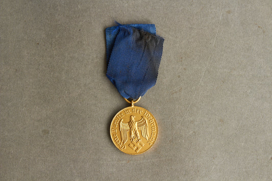 WW2 Tysk "12 års tro tjeneste" Medalje. Original.