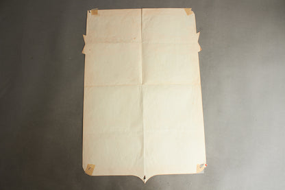 Dansk Kong Christian d. 10 "Plakat" fra hans fødselsdag 1945. Original.