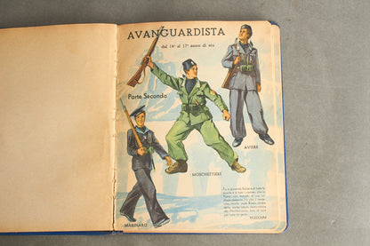 WW2 Italiensk Facist håndbog. Sjælden. Original.