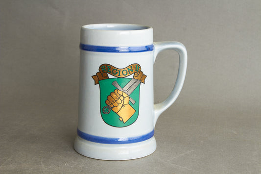 Dansk Militær Regiments Krus. Original.