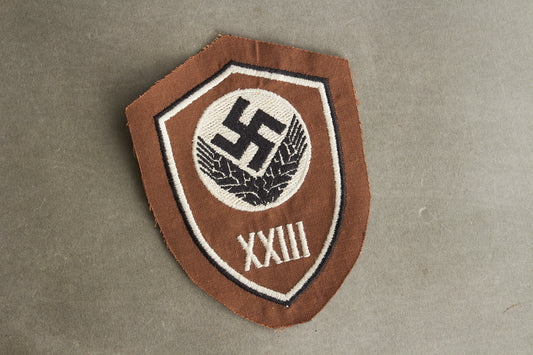 WW2 Tysk RAD Ærmemærke. Efterkrigs.