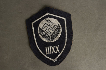 WW2 Tysk RAD Ærmemærke. Efterkrigs.