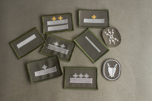 Vesttysk Bundeswehr Mærker. Original.