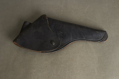 Ældre Militær Pistoltaske. Stemplet. Original.
