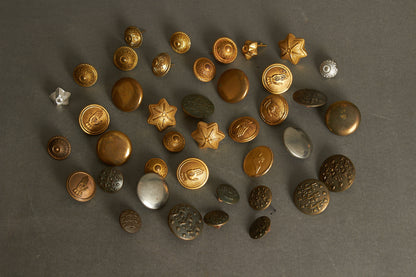 Blandet Lot af Knapper. Original.