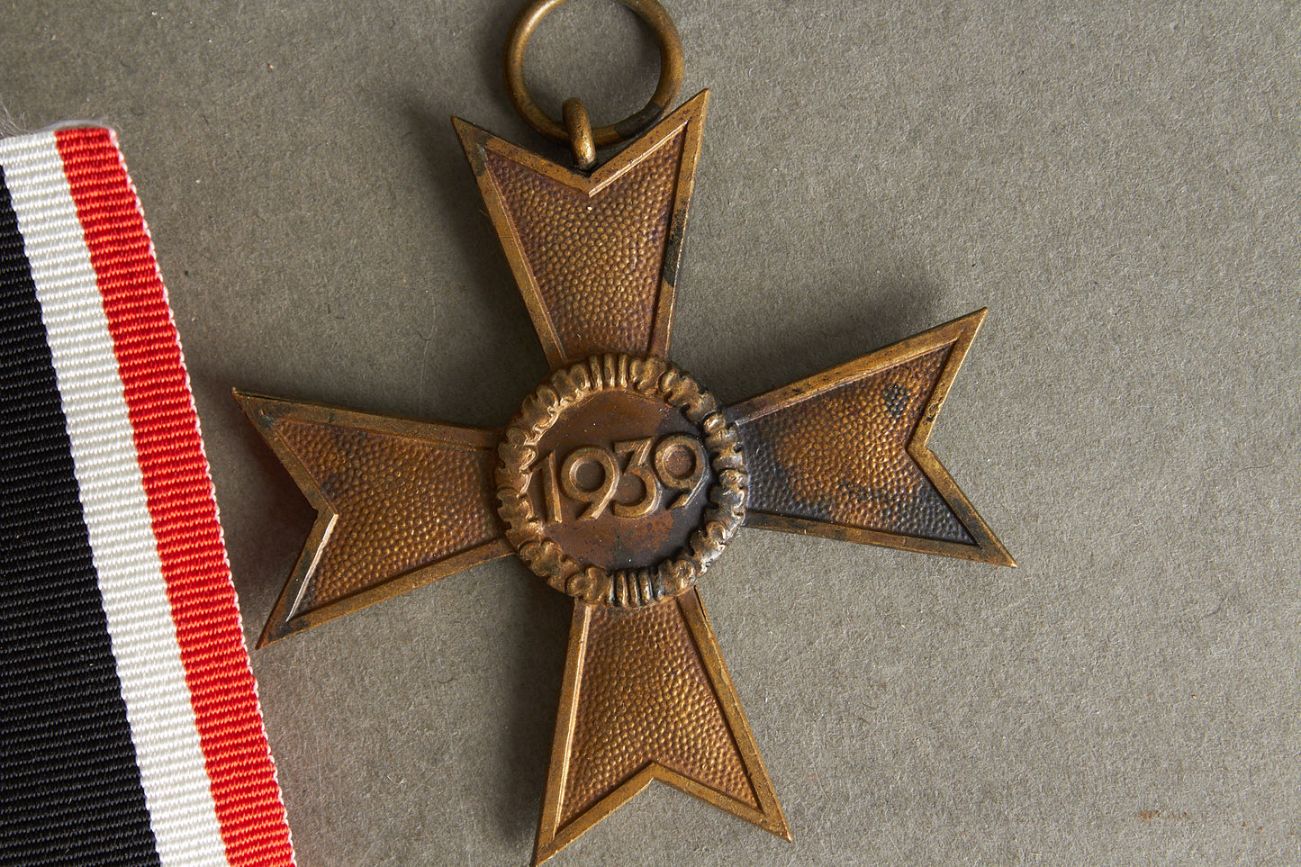 WW2 Tysk KVK u. Sværd. Original.